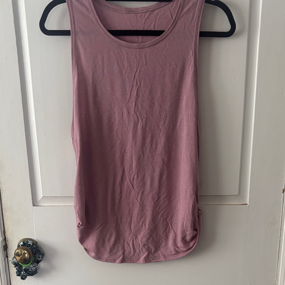 Women's Pink Sleeveless Top